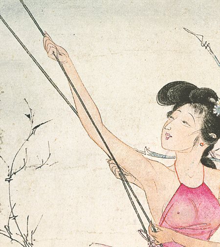 建昌-胡也佛的仕女画和最知名的金瓶梅秘戏图